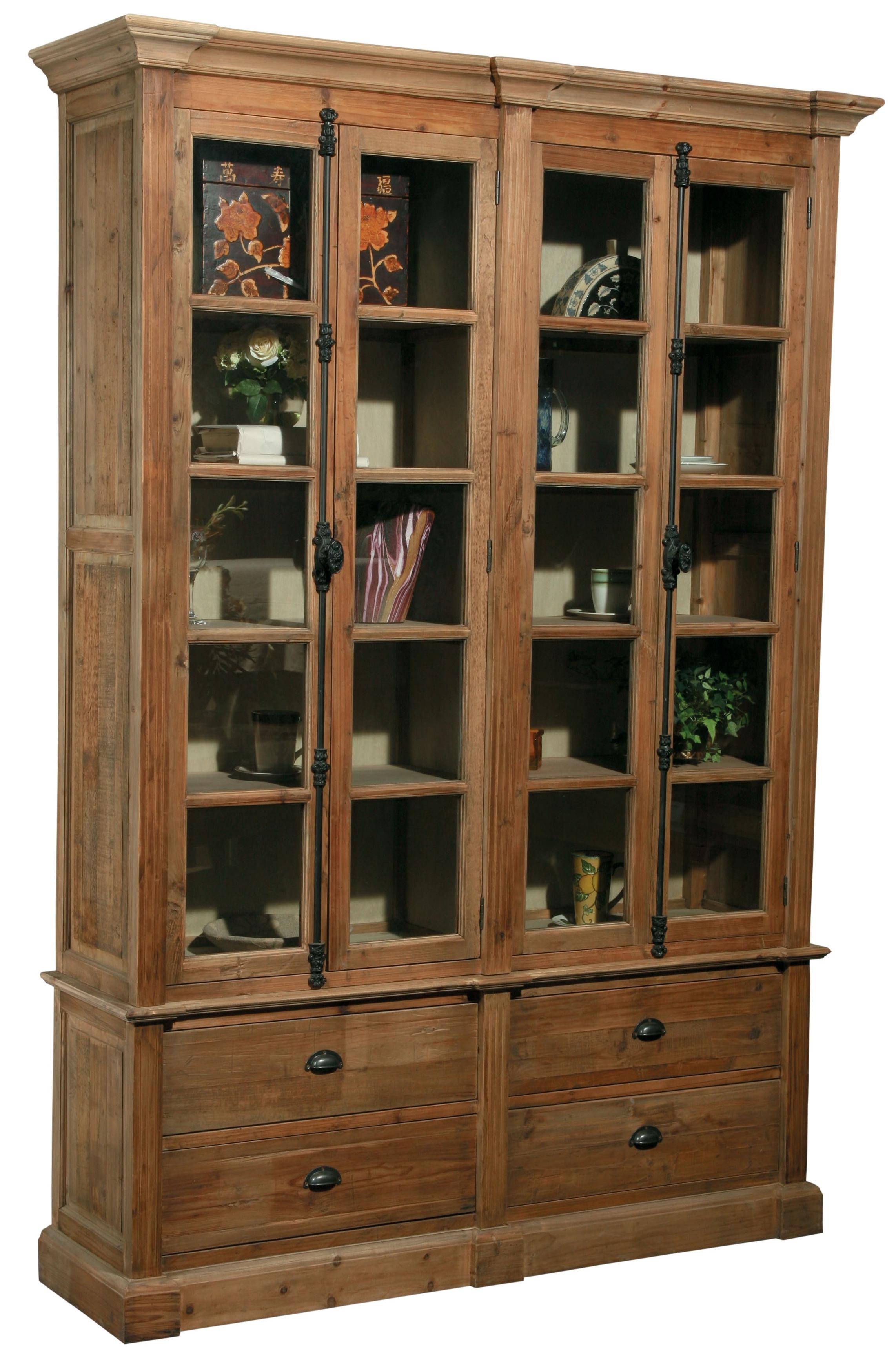 cabinet door mart furniture classics accents natural old pine bookcase with doors and drawers cabinet door mart furniture classics accents natural old pine bookcase with doors and drawers